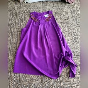 Fred David Sleeveless Top | Size Medium | Like New